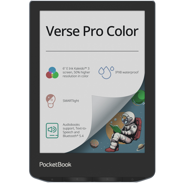 PocketBook 634 Verse Pro Color E-Reader Stormy Sea