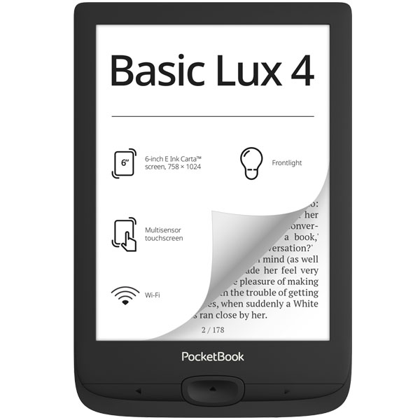 PocketBook 618 Basic Lux 4 Ink Black